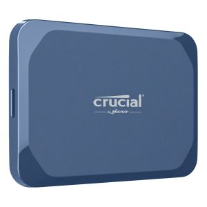 Crucial X10 Portable SSD 1TB Blau Externe Solid-State-Drive, USB 3.2 Gen 2×2