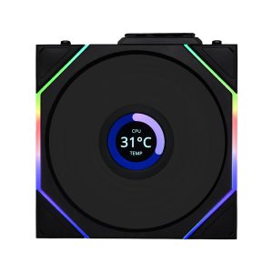 Lian Li UNI FAN TL120 LCD Reverse Blade Wireless | Gehäuselüfter