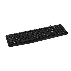 Canyon Keyboard KB-1, Kabelgebunden Spritzwassergeschützt, USB-A-Anschluss