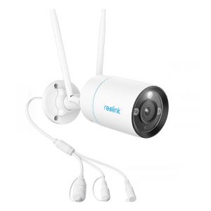 Reolink W330 WLAN Überwachungskamera 8MP (3840×2160), Dualband-WLAN, IP67-Wetterschutz, Nachtsicht in Farbe, Intelligente Erkennung