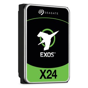 Seagate Exos X24 24TB 3.5 Zoll SATA CMR Interne Enterprise Festplatte mit FastFormat (512e/4Kn)