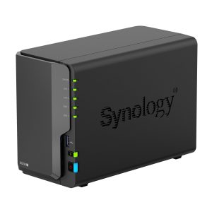 Synology DS225+ 24TB Plus HDD NAS-Bundle NAS inkl. 2x 12TB Synology Plus 3.5 Zoll SATA Festplatte