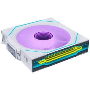 Lian Li UNI FAN SL-INF120 ARGB Wireless Reverse Blade White 3er-Pack | Gehäuselüfter