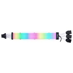 Lian Li Strimer Plus V2 12VHPWR 3x 8- to 16-pin extension – 335mm, 8 LED tracks