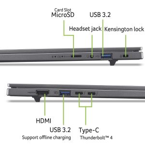 Acer Aspire 16 AI OLED (A16-52M-5565) Copilot+ PC 16″ WUXGA+, OLED, 120Hz, Intel Ultra 5-226V (40 TOPS), 16GB RAM, 1TB SSD, Windows 11