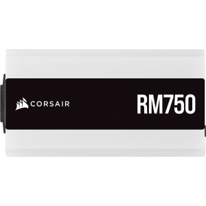 Corsair RM White Series RM750 2021 | 750W PC Power Supply
