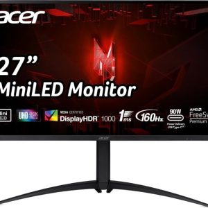Acer Nitro XV275K P3biipruzx – XV5 Series – LED monitor – 4K – 69 cm (27″) – HDR
