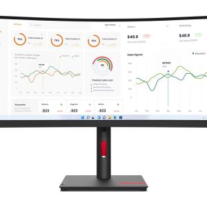 Lenovo ThinkVision T34w-30 – LED-Monitor – gebogen – 86.4 cm (34″)