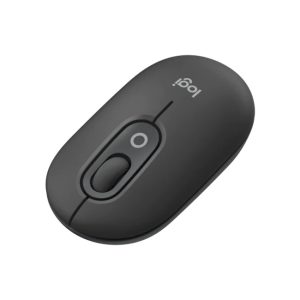 Logitech POP Mouse with emoji – GRAPHITE 3 Easy-Switch-Kanäle, 4 Tasten, Unterstützt Logi Options+
