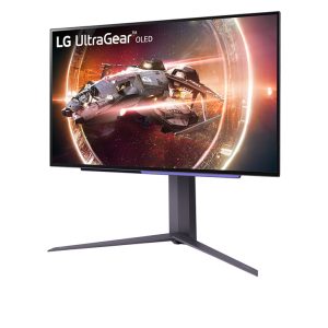 LG UltraGear 27GS95QX-B Gaming Monitor – OLED, 240Hz, 0.03ms Hexagon Lighting provides the right gaming atmosphere with RGB lighting