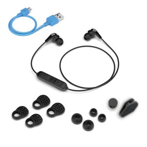 JLab JBuds Pro Wireless Black – Bluetooth in-ear headphones (10 hours battery life, microphone, 3-button remote control)