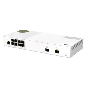 QNAP QSW-M2108-2S Web Managed Switch [2x 10 Gigabit Ethernet SFP+, 8x 2,5 Gigabit Ethernet, Layer 2]