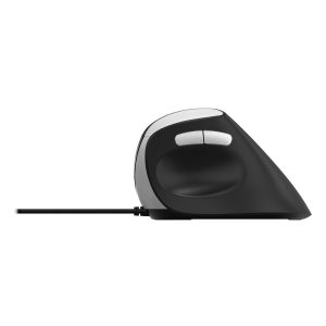 Rapoo Kabelgebundene ergonomische Maus “EV200”, Schwarz Einstellbarer Sensor mit 1600 DPI