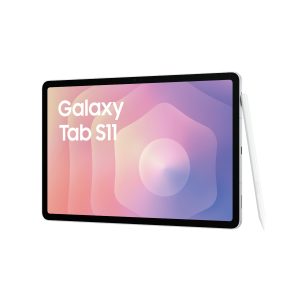 Samsung Galaxy Tab S11 Wi-Fi Silver +Samsung SmartTag2 white 11″ WQXGA+ Display/Octa-Core/ 12 GB RAM / 128 GB memory /incl. S-Pen / Samsung SmartTa