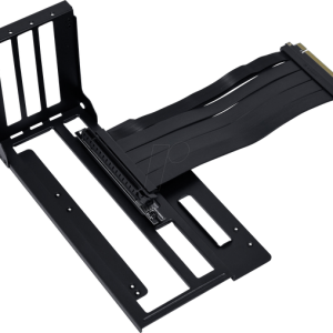 Lian Li Riser Card, incl. PCI slot bracket for Lian Li A3-mATX, angled, PCIe 4.0, 150mm, black – ODMAH DOSTUPNO