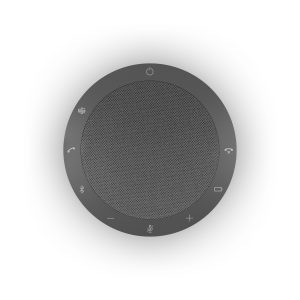 Jabra Speak2 55, Mobile Freisprecheinrichtung, Vollduplex Audio, Bis zu 12 Stunden Akkulaufzeit, Spritzwassergeschützt, 4 Mikrofone, USB-A- und -C-Ans