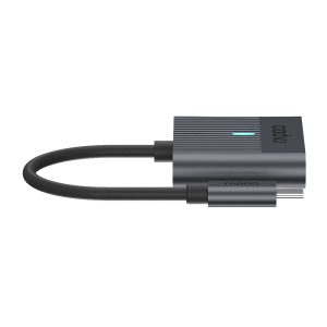 Rapoo USB-C Kartenleser grau