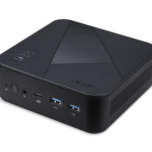 Acer Veriton NUC – Intel Core 3 100U, 8 GB DDR4, 128 GB SSD, Wi-Fi 6E