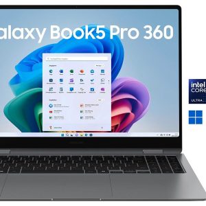 Samsung Galaxy Book5 Pro 360, Moonstone Gray, Core Ultra 7 256V, 16GB RAM, 512GB SSD, DE