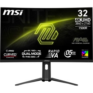 MSI MAG 321CUPDF computer screen 80 cm (31.5″) 3840 x 2160 Pixel 4K Ultra HD LCD Black