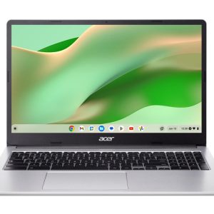 Acer Chromebook 315 CB315-6H – 15.6″ FHD IPS, Intel N150, 4 GB RAM, 128 GB eMMC, ChromeOS, silver
