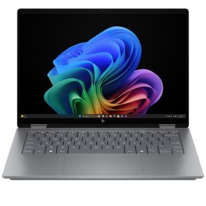 HP OmniBook X FlipNGAI 14-fk0478ng, Meteor Silver, Ryzen AI 7 350, 32GB RAM, 1TB SSD, DE