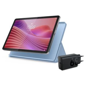 Lenovo Tab (4GB 64GB) (Wifi) – Luna Grey + Charging Adaptor & Folio (Blue)