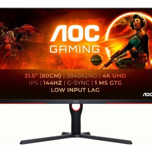 AOC Gaming U32G3X/BK – LED-Monitor – Gaming – 81.3 cm (32″)