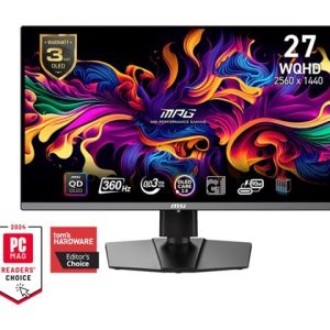 MSI MPG 271QRXDE QD-OLED – OLED monitor – 67.3 cm (26.5″) – HDR