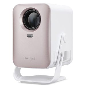 AOpen QH31s pink powered by Acer – portabler LED-Beamer – HD, 150 ANSI Lumen, HDMI, USB-A, Wireless Projection, AutoFokus, Smart TV, Lautsprecher