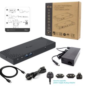 i-tec USB-C Triple Display Docking Station Gen 2, PD 100W