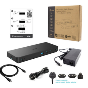 i-tec USB-C Triple 4K Display Docking Station Gen2 Pro, PD 100W