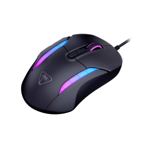 Turtlebeach Kone II ergonomische RGB-Gaming-Maus mit 4D-Scrollrad, schwarz
