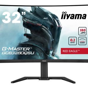 iiyama G-MASTER Red Eagle GCB3280QSU-B2 – LED monitor – curved – 81.3 cm (32″) – HDR