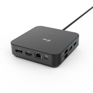 i-tec USB-C HDMI Dual DP Docking Station mit Power Delivery 100 W + i-tec Universal Charger 100 W