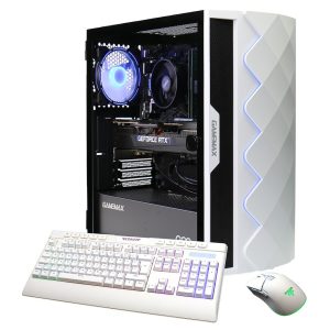 GAMEMAX Gaming-PC „Diamond WT“ – AMD Ryzen 7 5700X, 32 GB RAM, 1 TB SSD, GeForce RTX 5060 Ti, Windows 11 Home