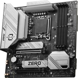 MSI B760M Project Zero Mainboard