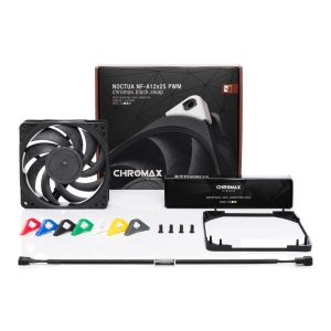 Noctua NF-A12x25 PWM chromax.black.swap | 120mm Gehäuselüfter