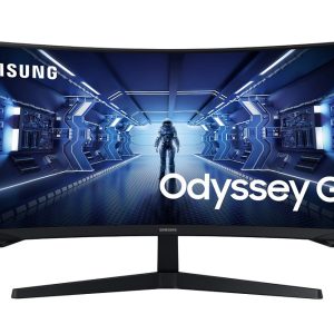 Samsung Odyssey G5 C34G55TWWP – G55T Series – LED-Monitor – Gaming – gebogen – 86 cm (34″)