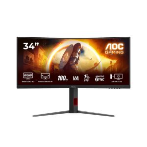 AOC CU34G4 Curved Gaming Monitor 34 inches, WQHD, 180 Hz