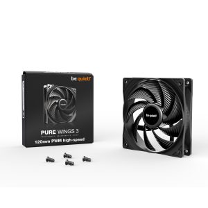 be quiet! PURE WINGS 3 120mm PWM high-speed | Gehäuselüfter
