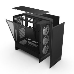 NZXT H5 Flow RGB (2024) Black | PC-Gehäuse