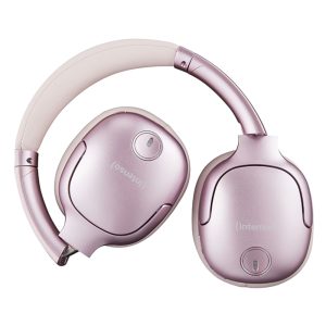 Intenso Over-Ear TWS True Wireless Headphones Bluetooth 5.3, Hybrid Active Noise Cancelling (ANC), Transparency Mode, Music Mode, Passive Mode