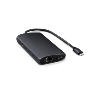 Satechi USB-C Multiport Adapter 8K with Ethernet V3 midnight