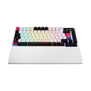 ASUS ROG Azoth X Custom-Gaming-Tastatur mit hot-swap-fähigen mechanischen ROG NX V2-Switches