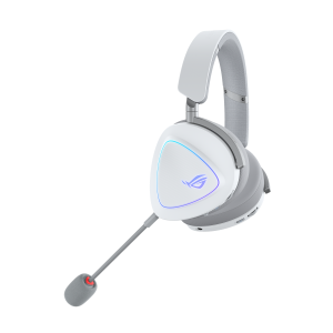 ASUS ROG Delta II Kabelloses RGB Gaming Headset mit 110 Stunden Akku-Laufzeit und 10mm- Super-Breitband-Mikrofon
