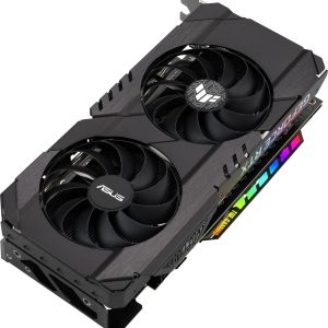 ASUS TUF Gaming GeForce RTX 3050 OC Graphics Card – 8GB GDDR6, 2x HDMI, 3x DP
