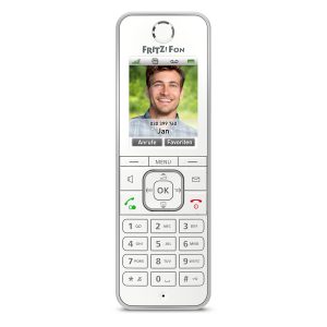 Pack FRITZ!Fon C6 DECT phone, white [color display 180 ppi, illuminated keyboard]