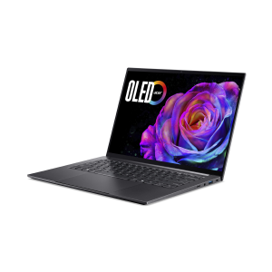 Acer Swift X 14 AI OLED (SFX14-61G-R4FV) Copilot+ PC 14,5″ WQ2.8K-touch, OLED, 120Hz, Ryzen AI 7-350 (50 TOPS), 32GB RAM, 1TB SSD, GeForce RTX5060, Wi