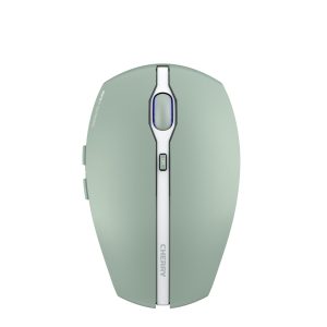 CHERRY Gentix BT – Bluetooth mouse with multi-device function for up to 3 devices, AES-128 encryption, Agave Green